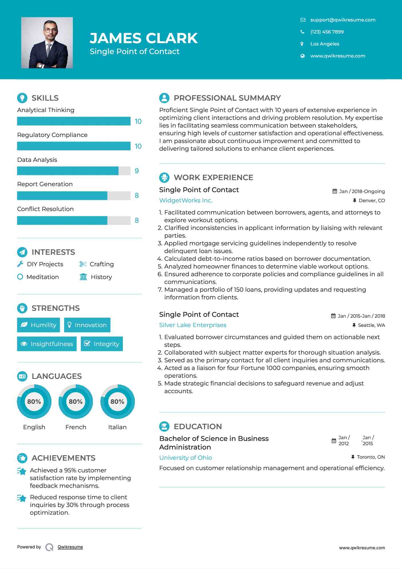 Contact Tracing Job Description Resume