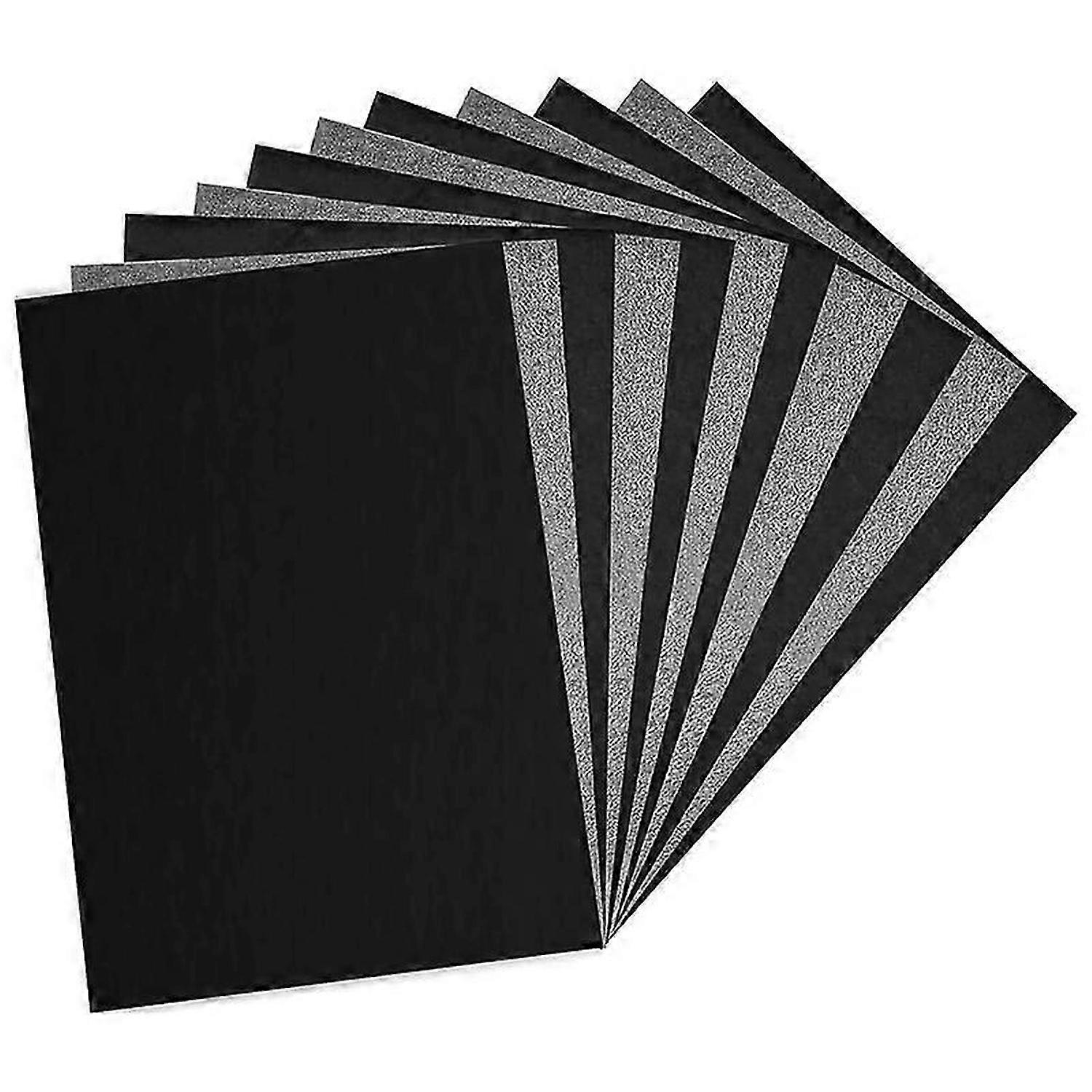100 Sheets Carbon Paper Black Graphite Paper For Tracing Patterns 