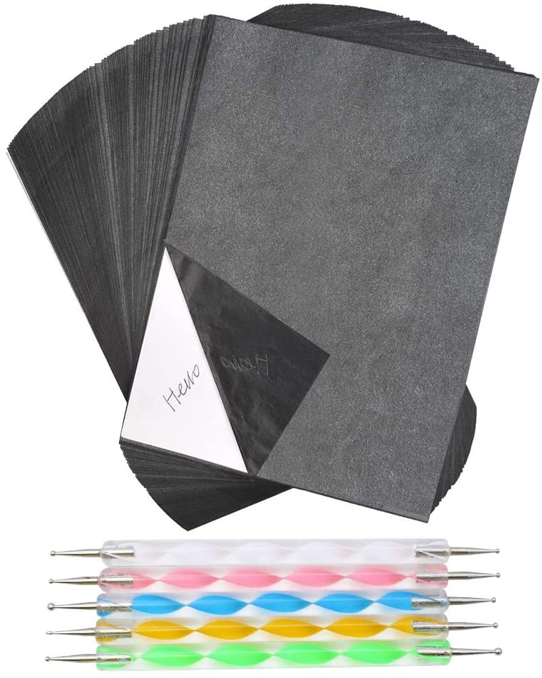 100 Sheets Of Carbon Paper A4 Graphite Paper Transfer Paper 