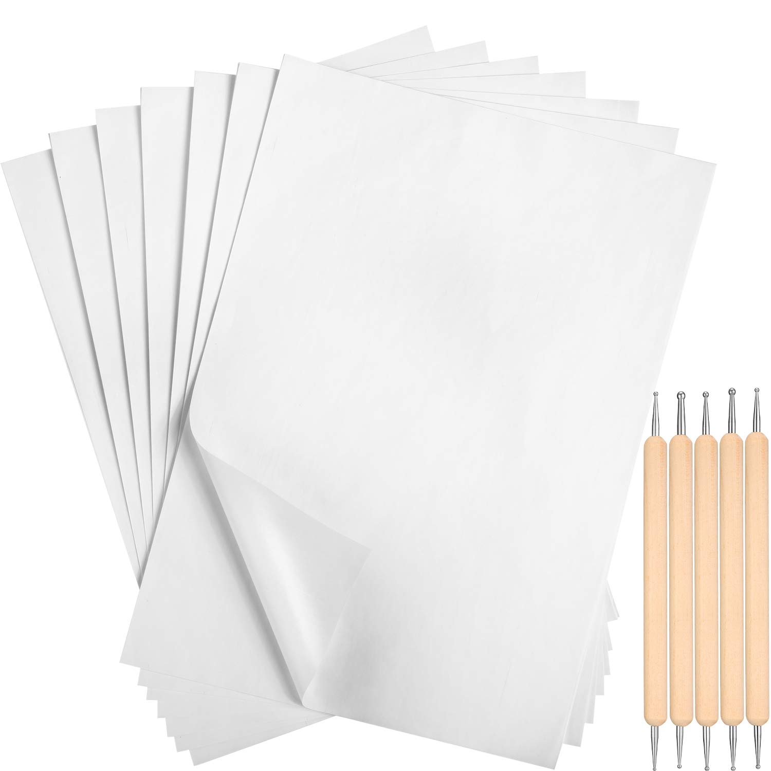100 White Carbon Transfer Paper 11 7 X 8 3 Inches Tracing Paper 