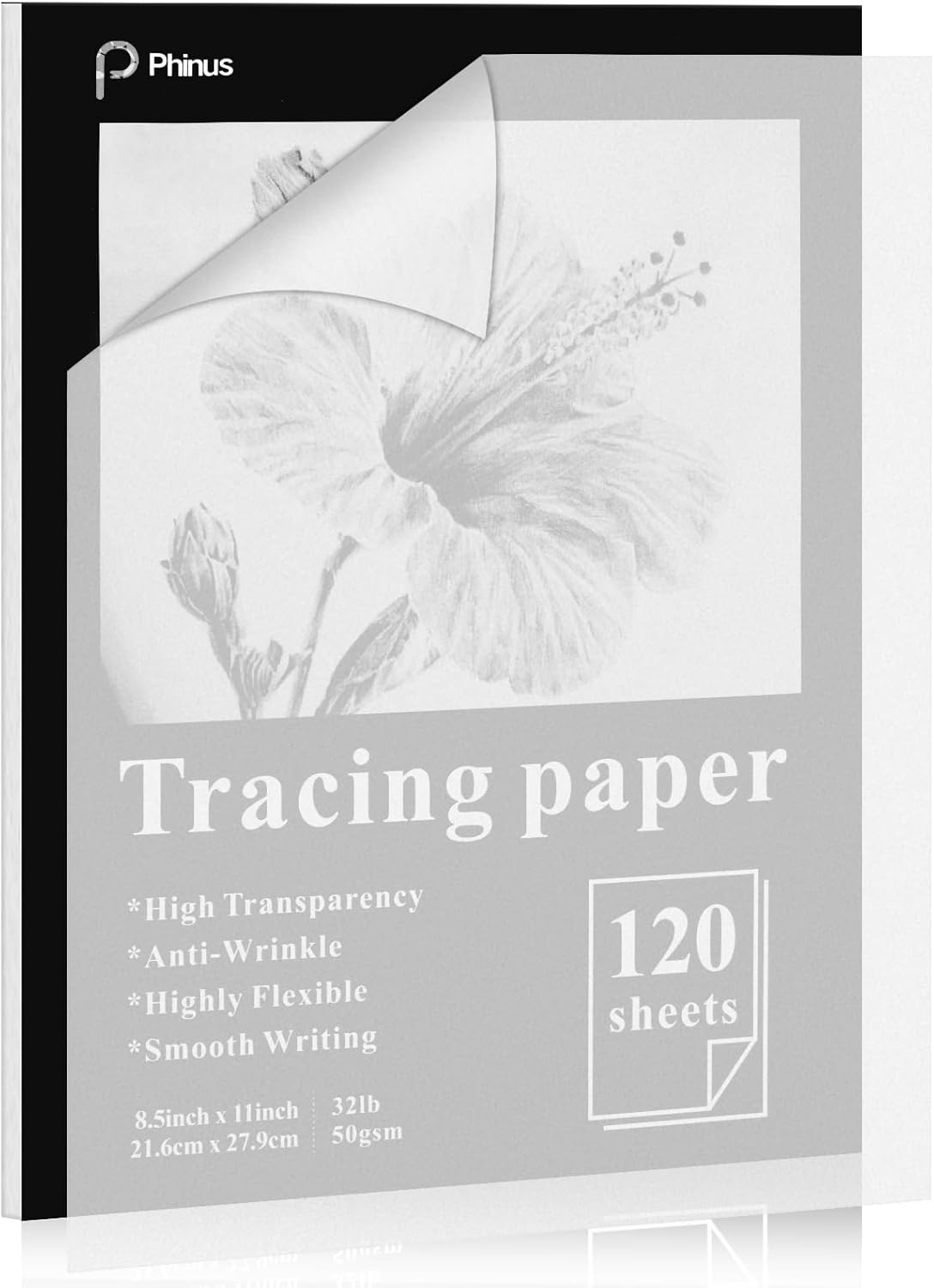 120 Sheets Tracing Paper For Drawing 8 5 x 11 120 Sheets 