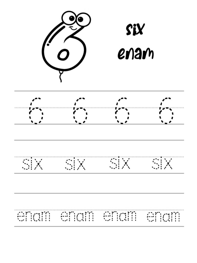 123 Tracing Worksheets PDF For Preschool