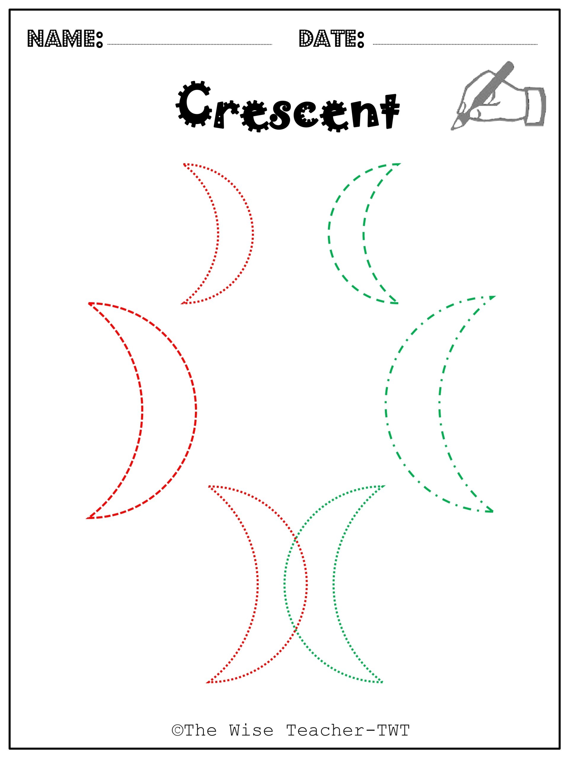 14 2D Printable Tracing And Drawing Shapes Worksheets For Pre K 