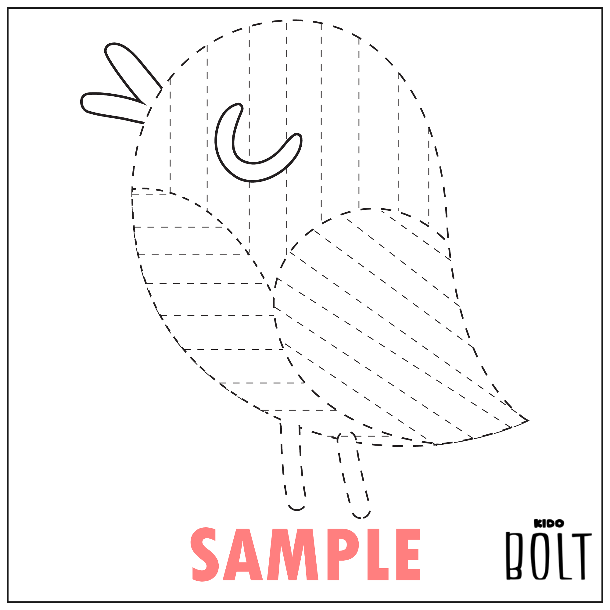 14 Birds Big Shape Handwriting Tracing Worksheets Made By Teachers