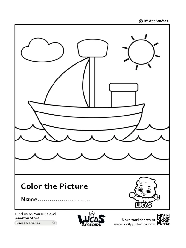 Lucas And Friends Tracing Worksheets