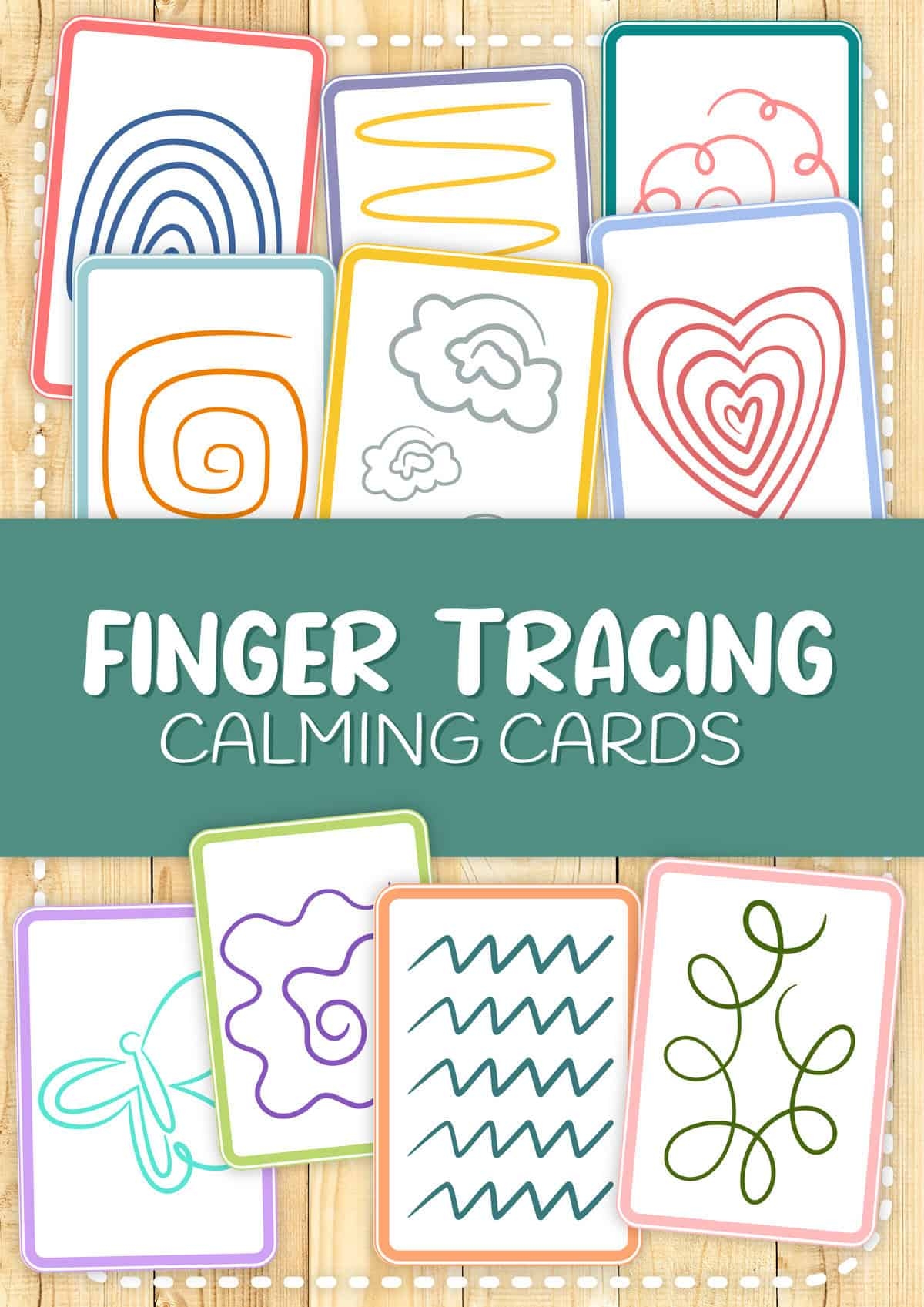 16 Free Finger Tracing Calming Cards
