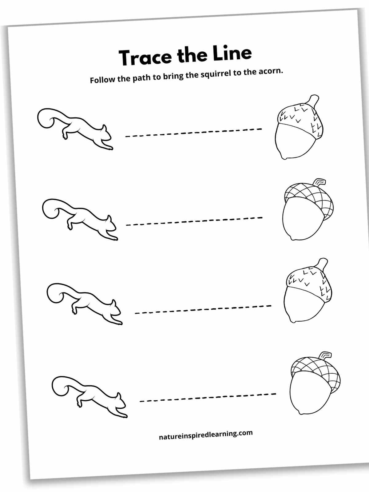 Preschool Straight Line Tracing Preschool Straight Line Tracing