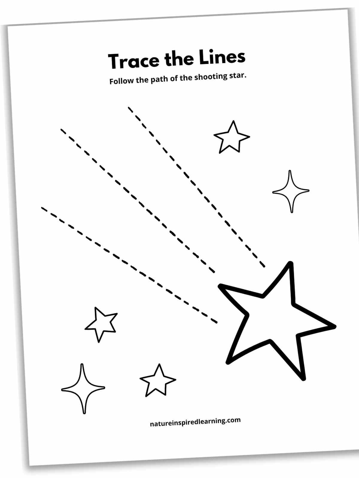 17 Line Tracing Worksheets Free Nature Inspired Learning