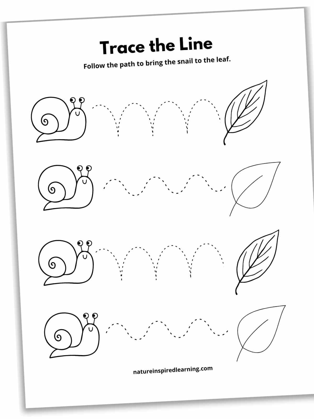 Printable Line Tracing Worksheets Pdf