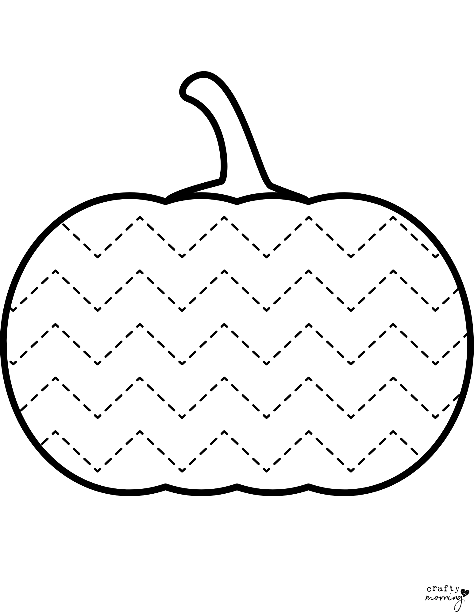 20 Free Pumpkin Outline Printables Crafty Morning