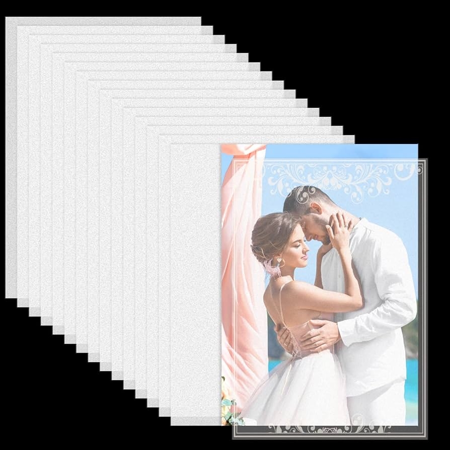 200PCS Vellum Papers For Invitations 4x6inch Transparent Paper 