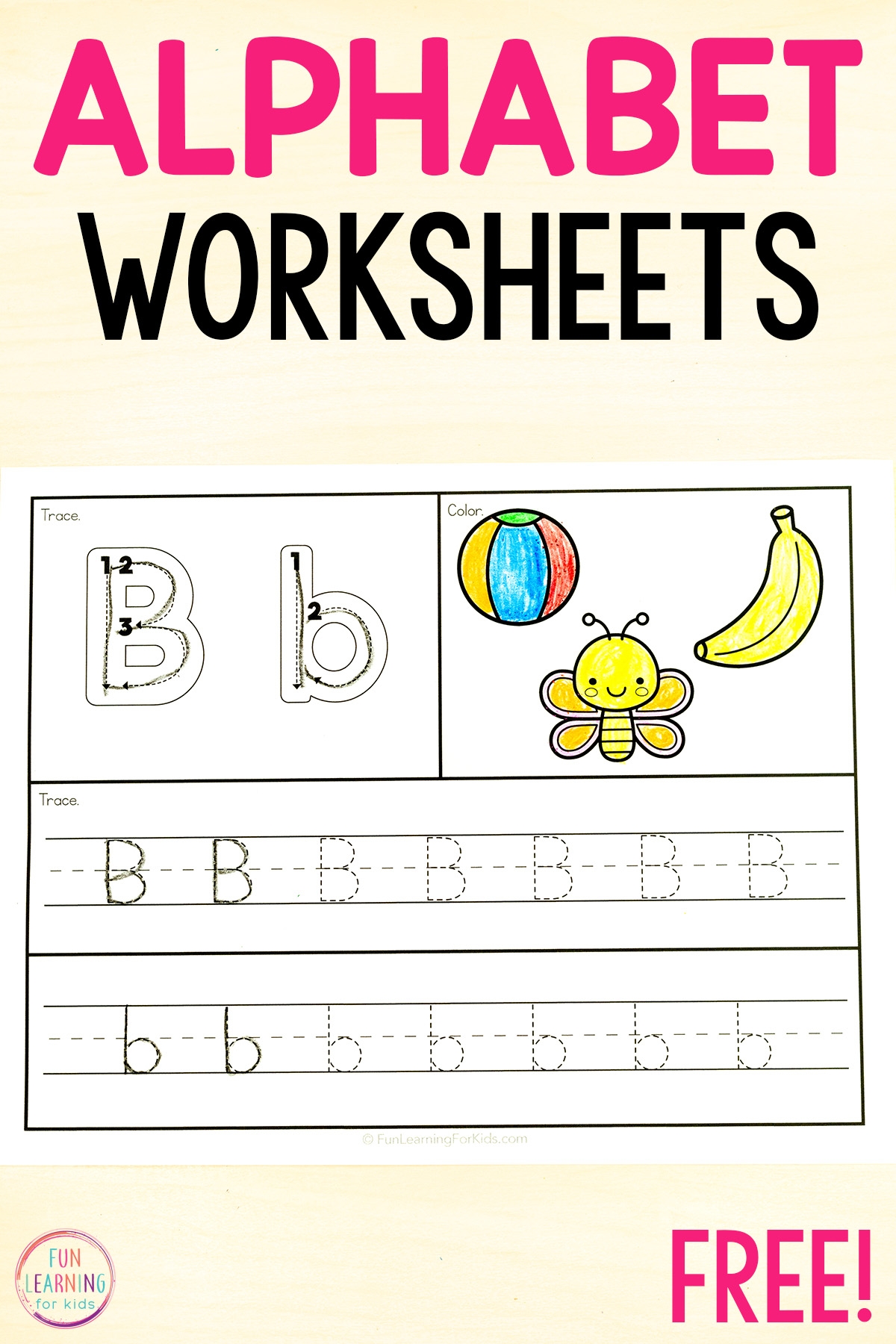 Tracing For Preschoolers Worksheets