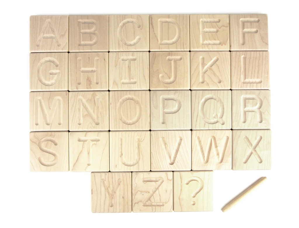 Alphabet Tracing Tiles