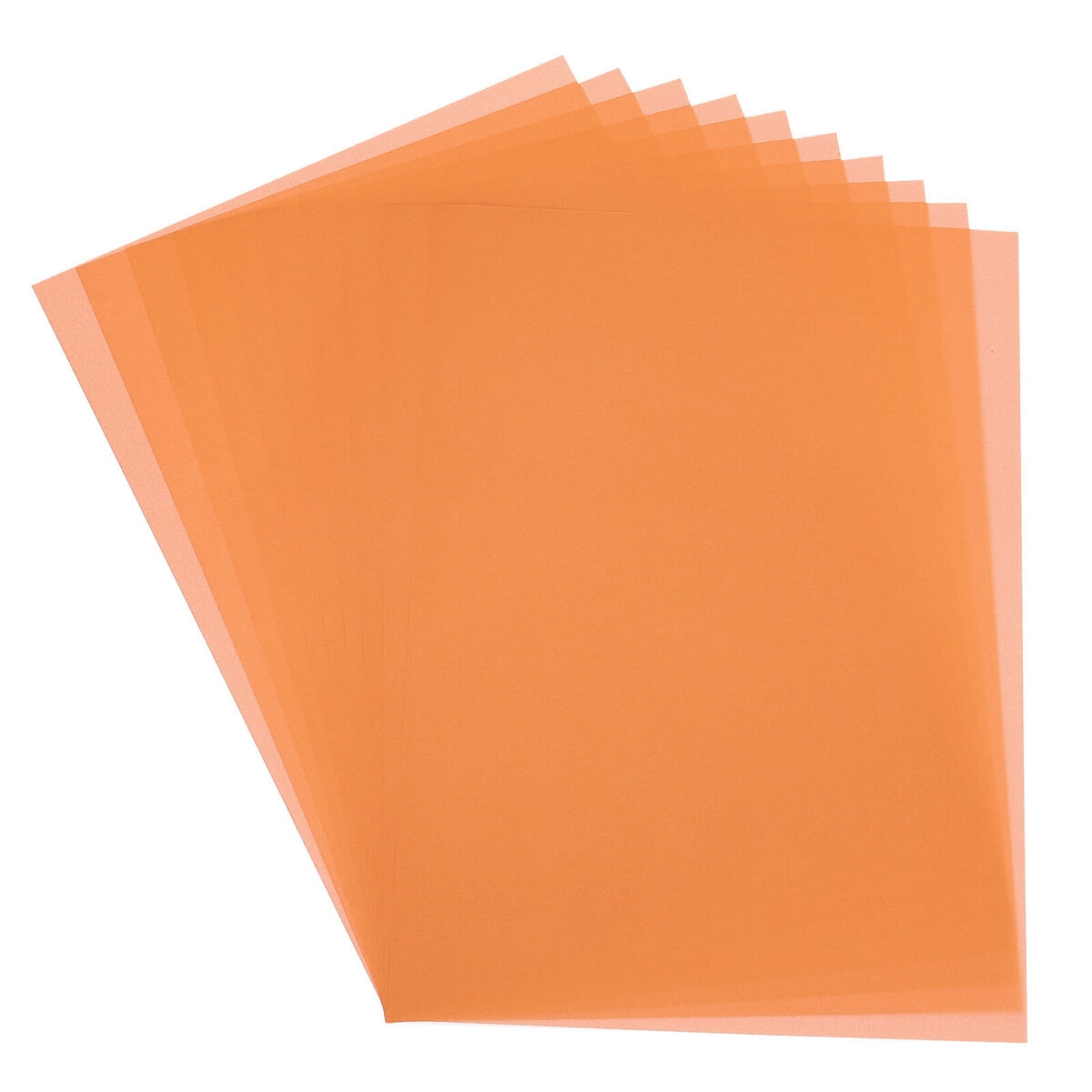 30 Sheet A4 Translucent Trace Paper 8 X 12 100 GSM Orange