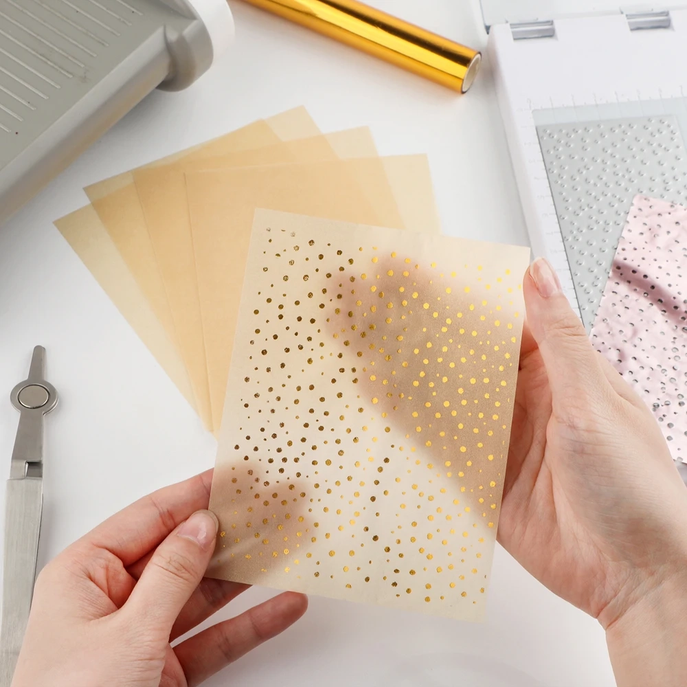 30pcs Colored Gold Silver Frosted Smooth Vellum Paper Sheets Heat Resistant Translucent Tracing Paper For Embossing Card Making AliExpress