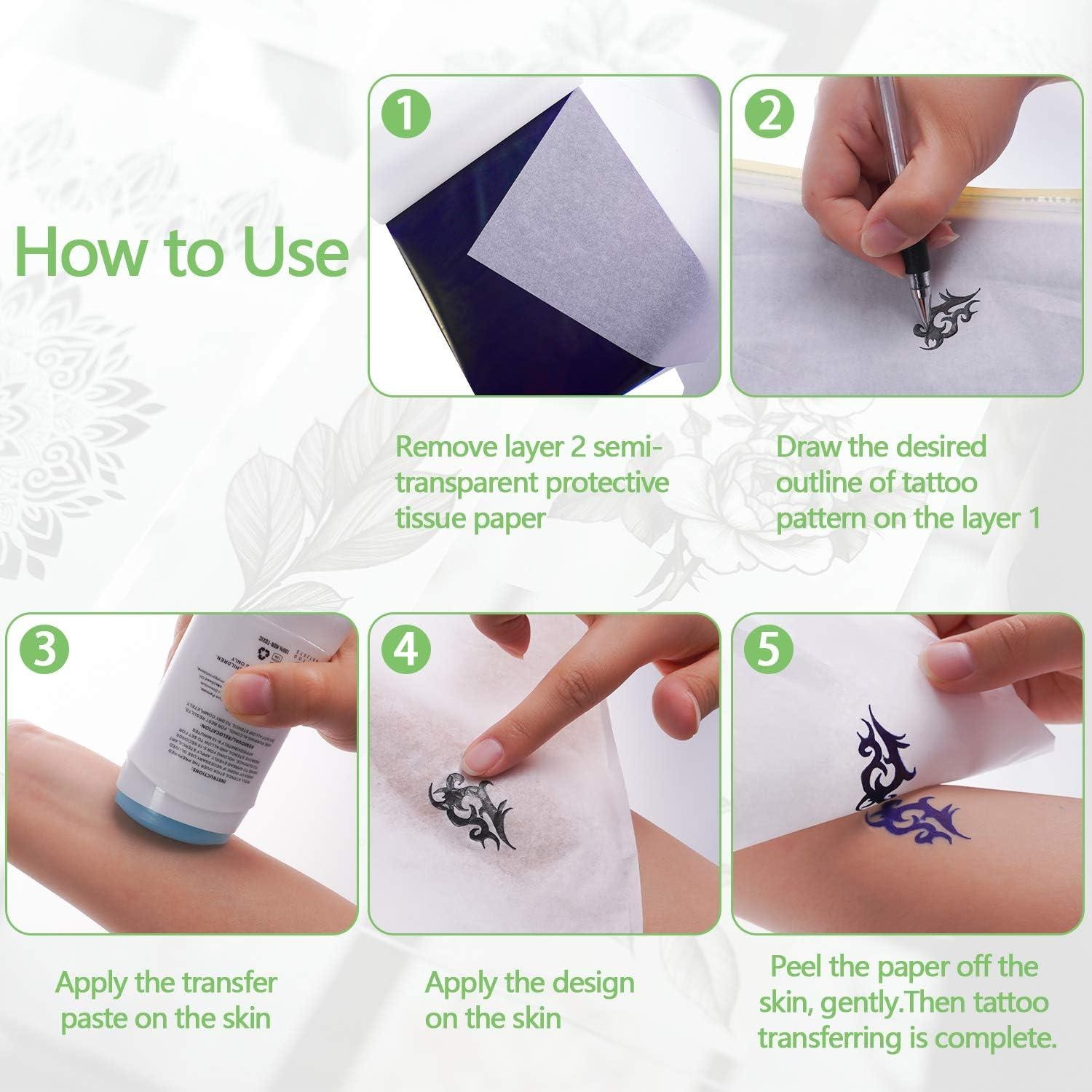 Tattoo Tracing Paper How To Use