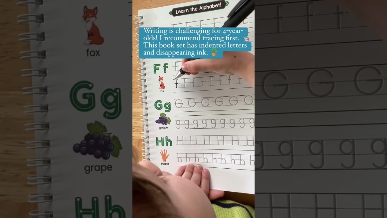 Indented Alphabet Tracing