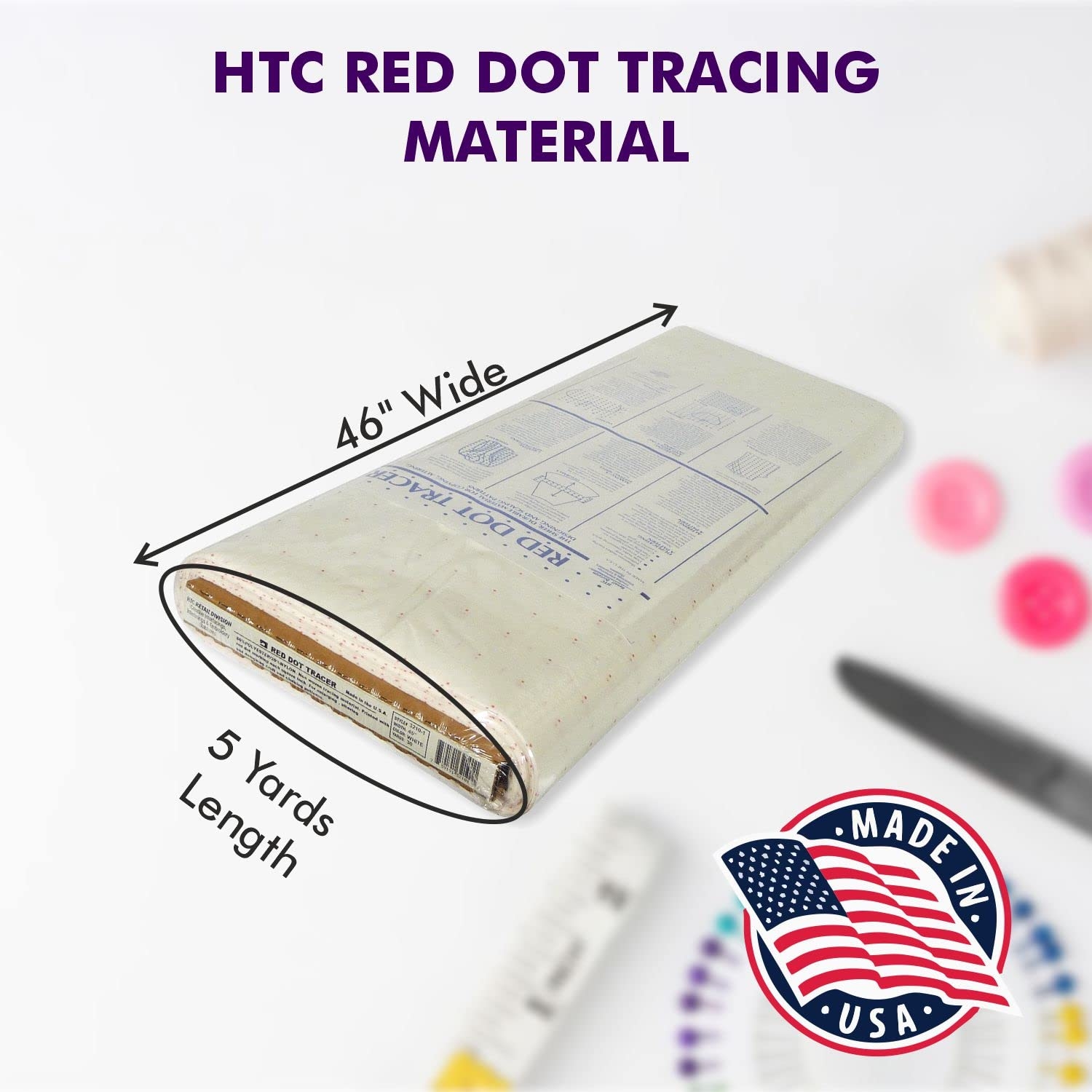  5 Yards Red Dot Tracer HTC3210 2 5cm 120cm Wide Non woven Tracing Material Sold In 5 Yard Package Amazon au Home