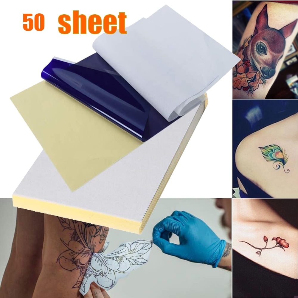 50 Sheets 4 PLY Tattoo Transfer Paper Spirit Master Morocco Ubuy