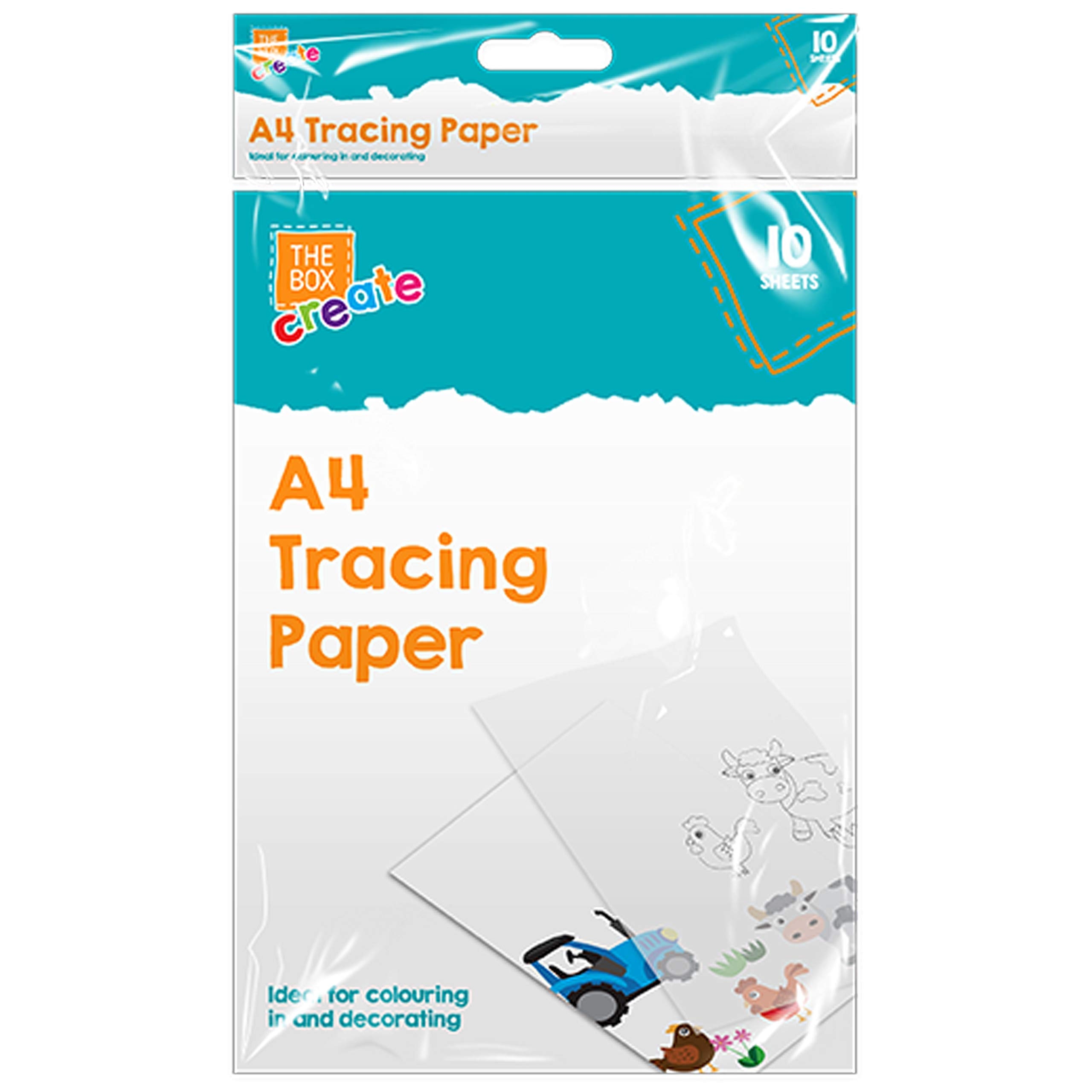 50 Sheets Of A4 Tracing Paper Ultra Thin 40gsm Easy View Art 