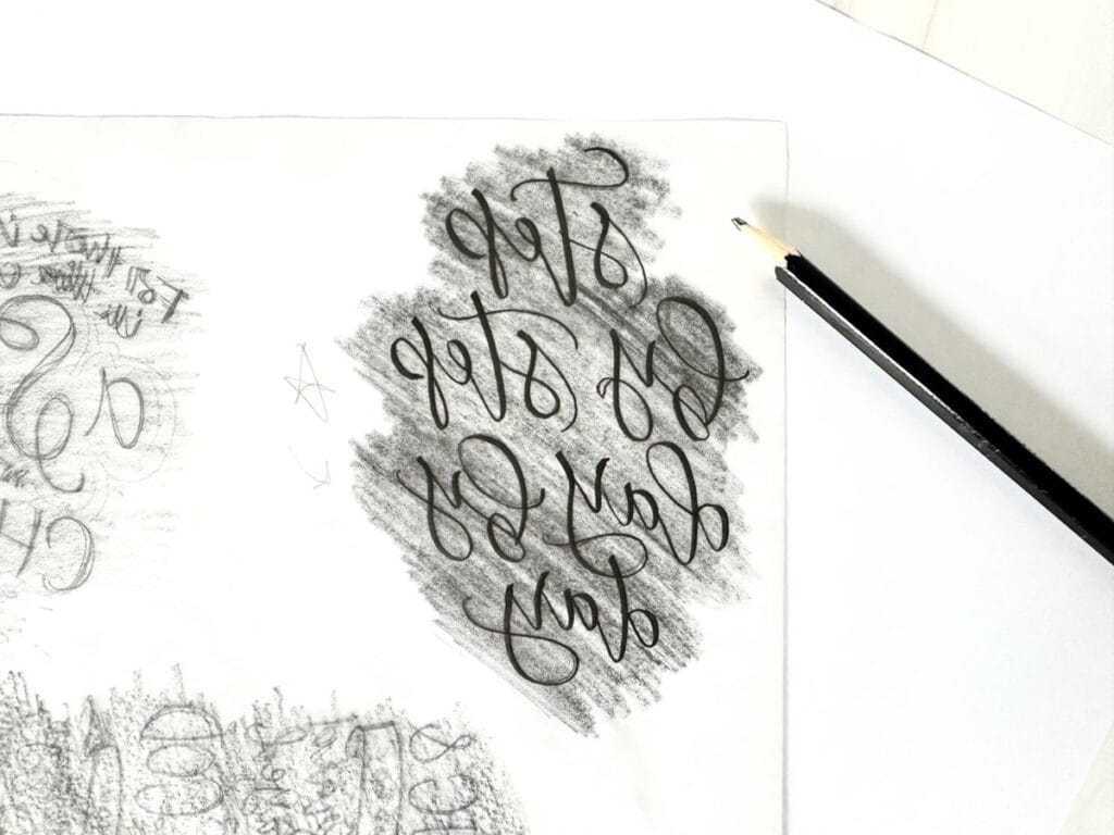 6 Super Handy Ways To Use Tracing Paper For Lettering By Heidi Grace