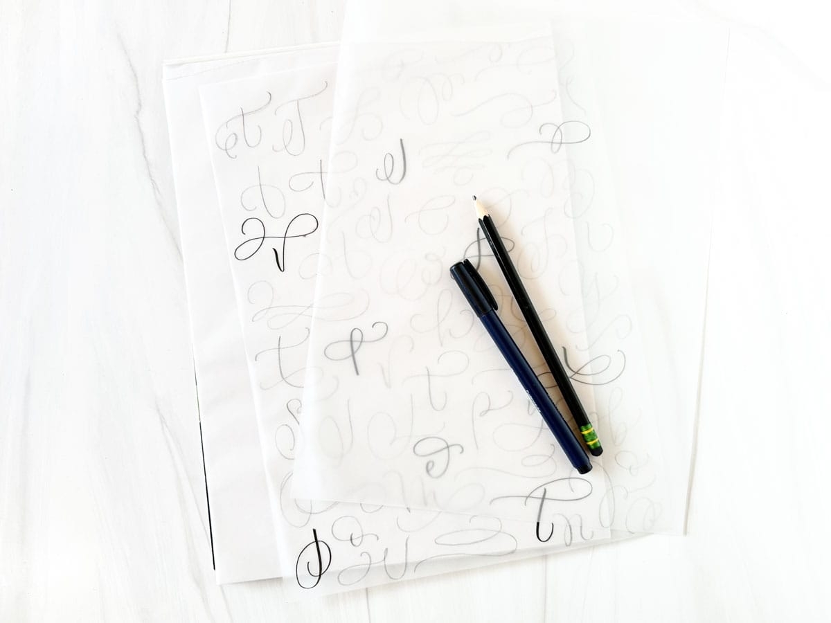 6 Super Handy Ways To Use Tracing Paper For Lettering By Heidi Grace 6 Super Handy Ways To Use Tracing Paper For Lettering By Heidi Grace