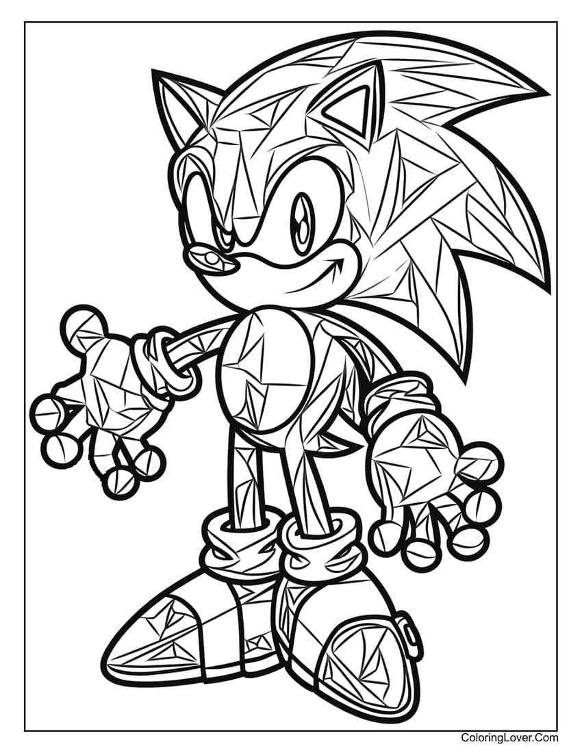 Sonic Tracing Worksheet