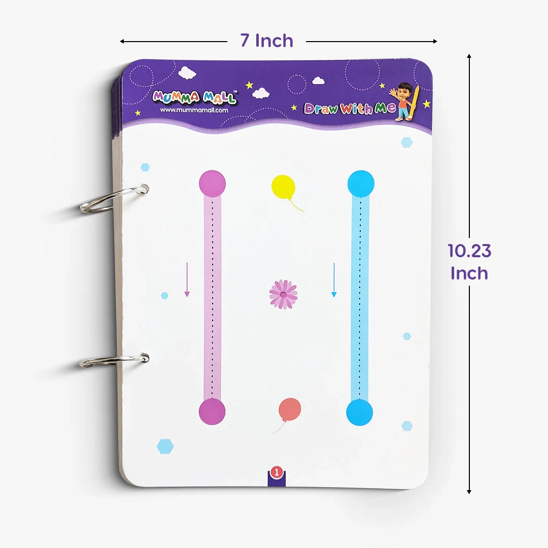 68 Pages Reusable Tracing Line Book To Improve HAND WRITING For 