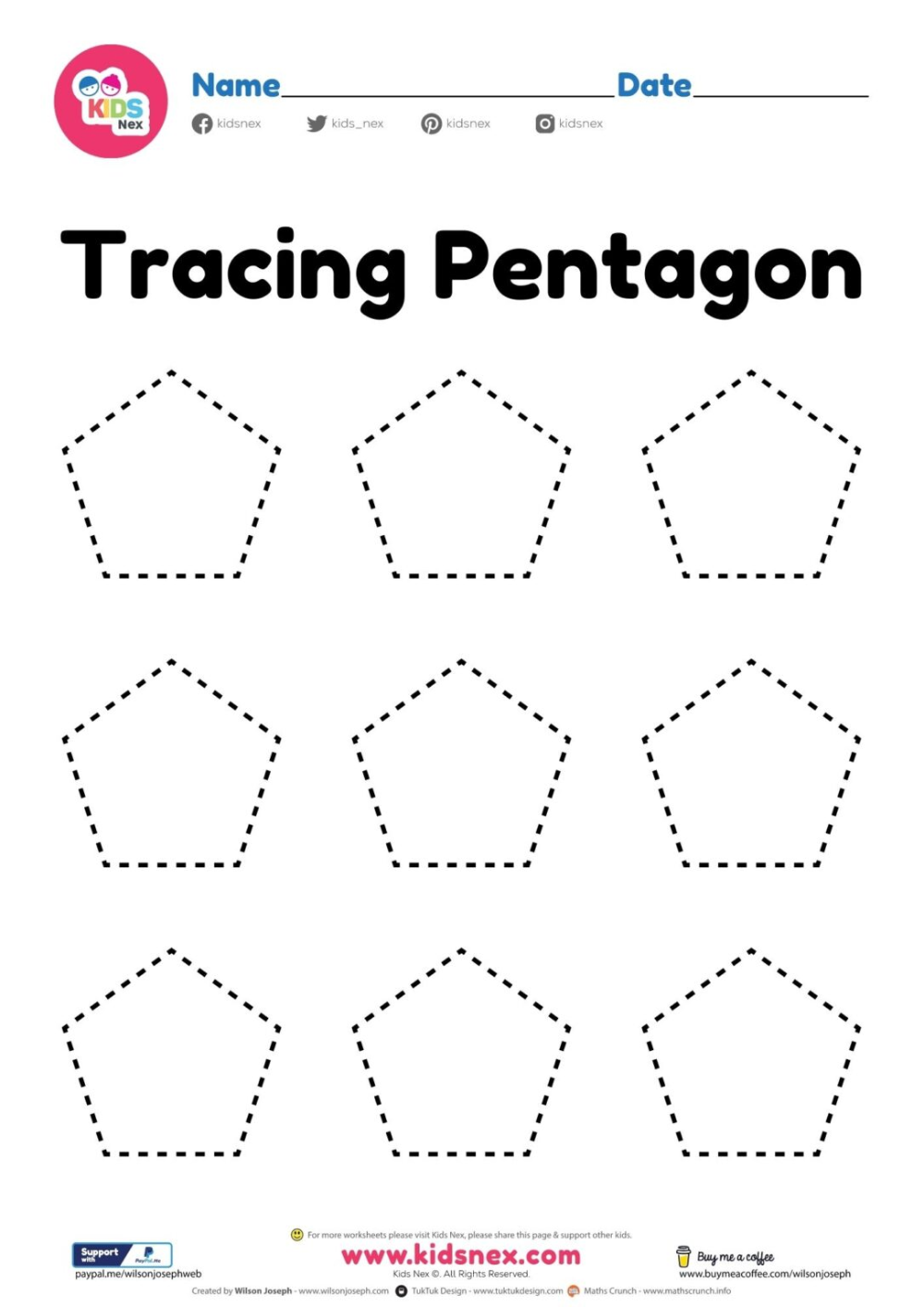 7 Shape Pentagon Worksheet And Activities Ideas To Save Today 