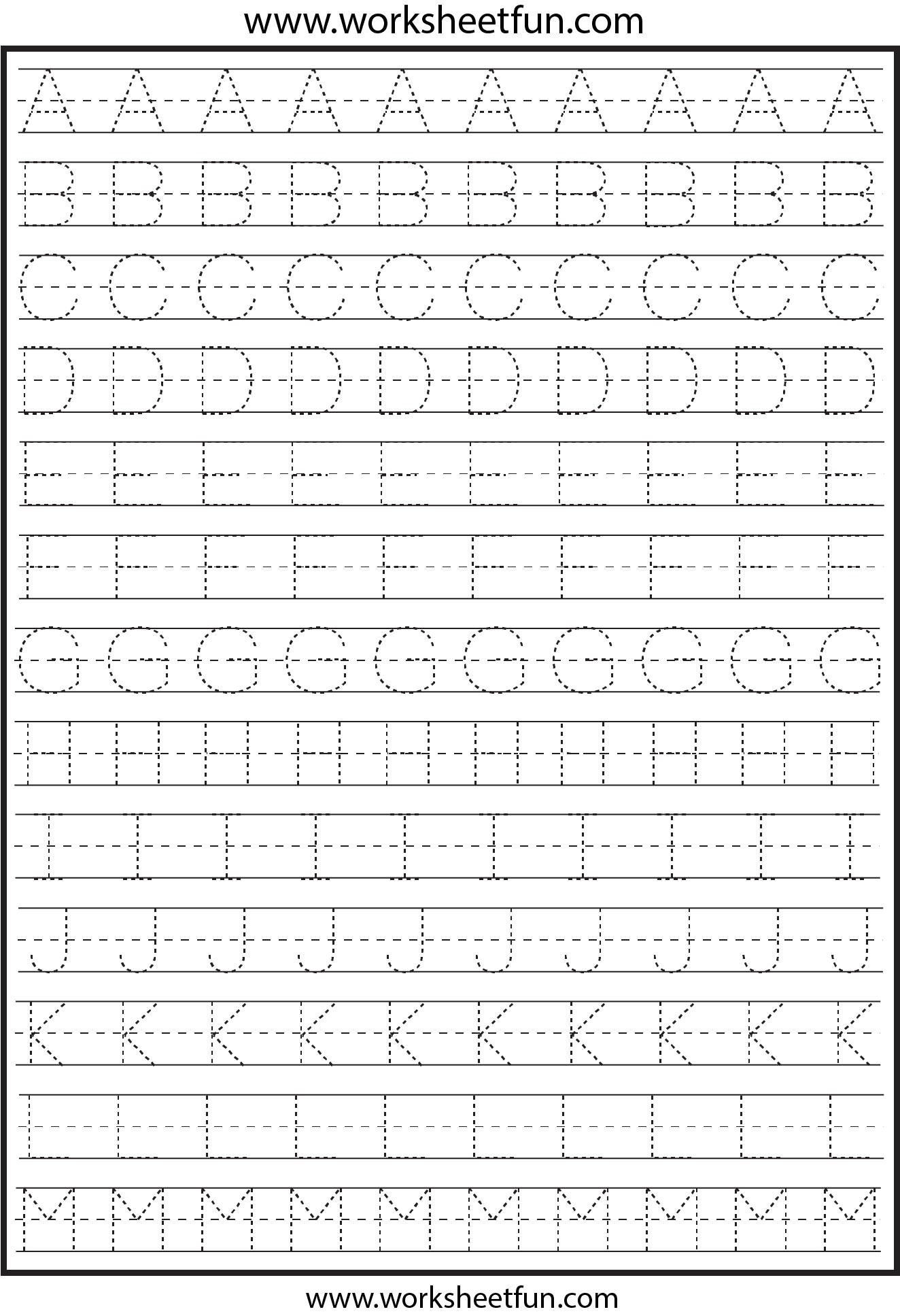 7 Trace Ideas Kindergarten Worksheets Tracing Worksheets 
