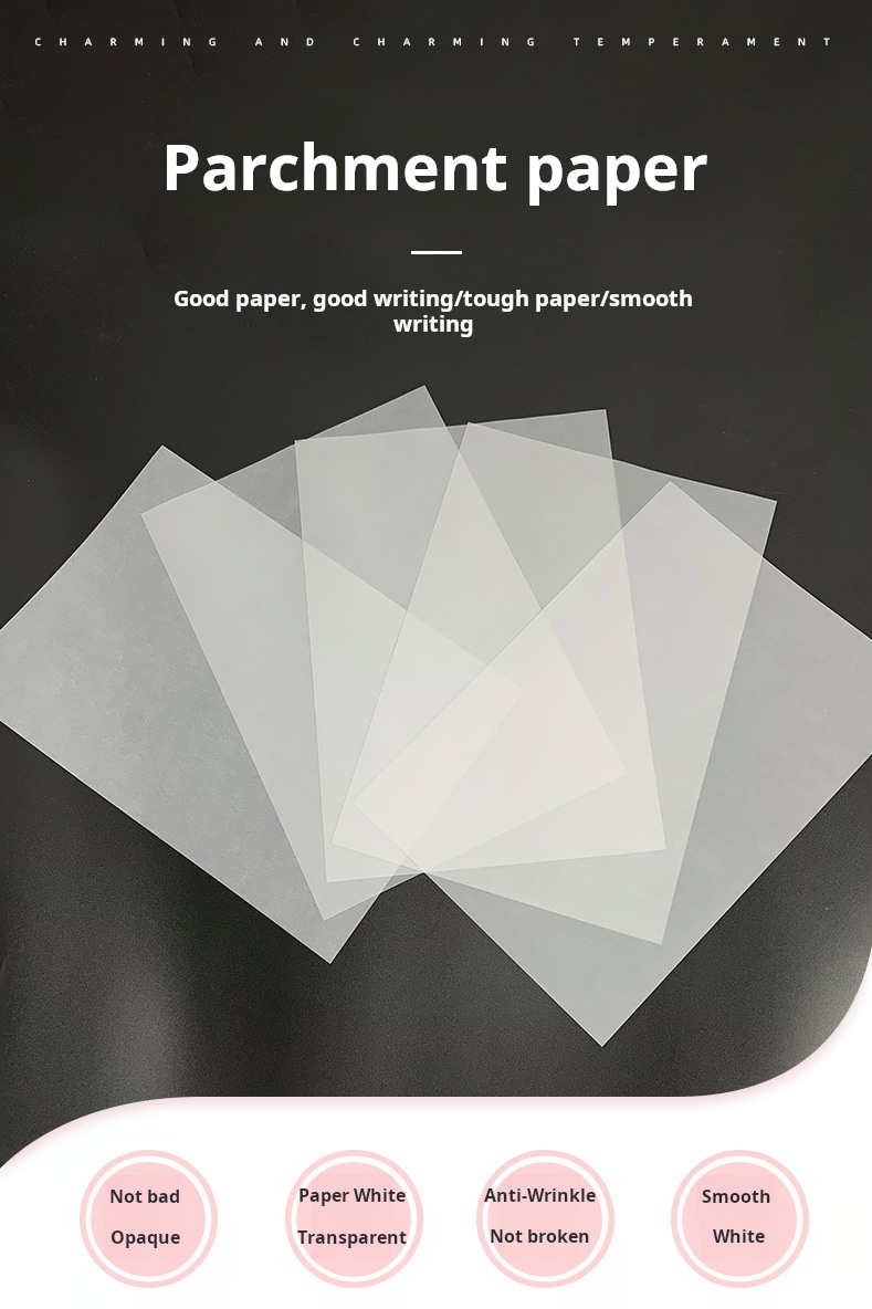 73g A4 Parchment Paper Transparent White Tracing Paper Copy 