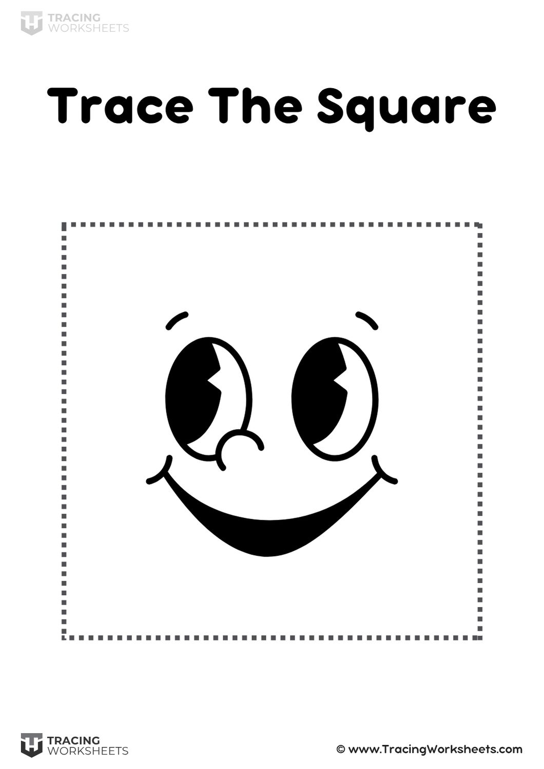9 Square Tracing Worksheets Free Printable