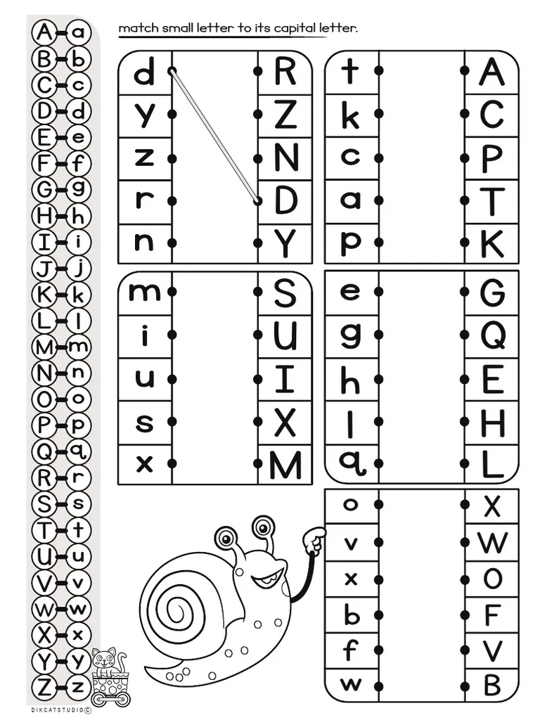 Aa To Zz Tracing Worksheet