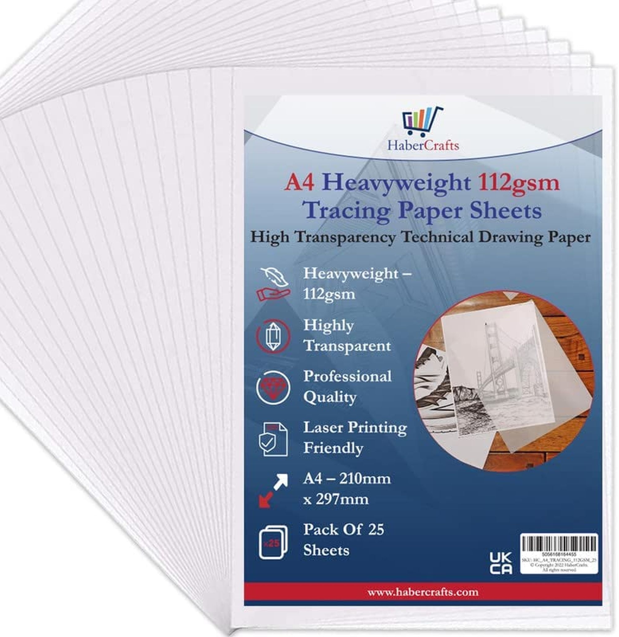 A4 Tracing Paper Sheets