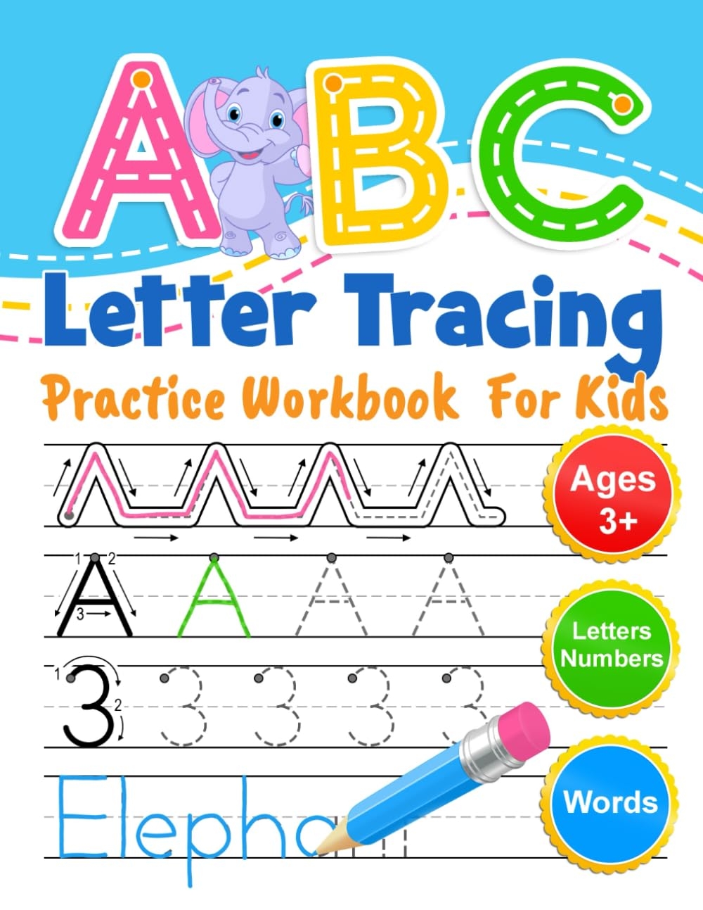 ABC Letter Tracing Practice Workbook For Kids Ireland Ubuy
