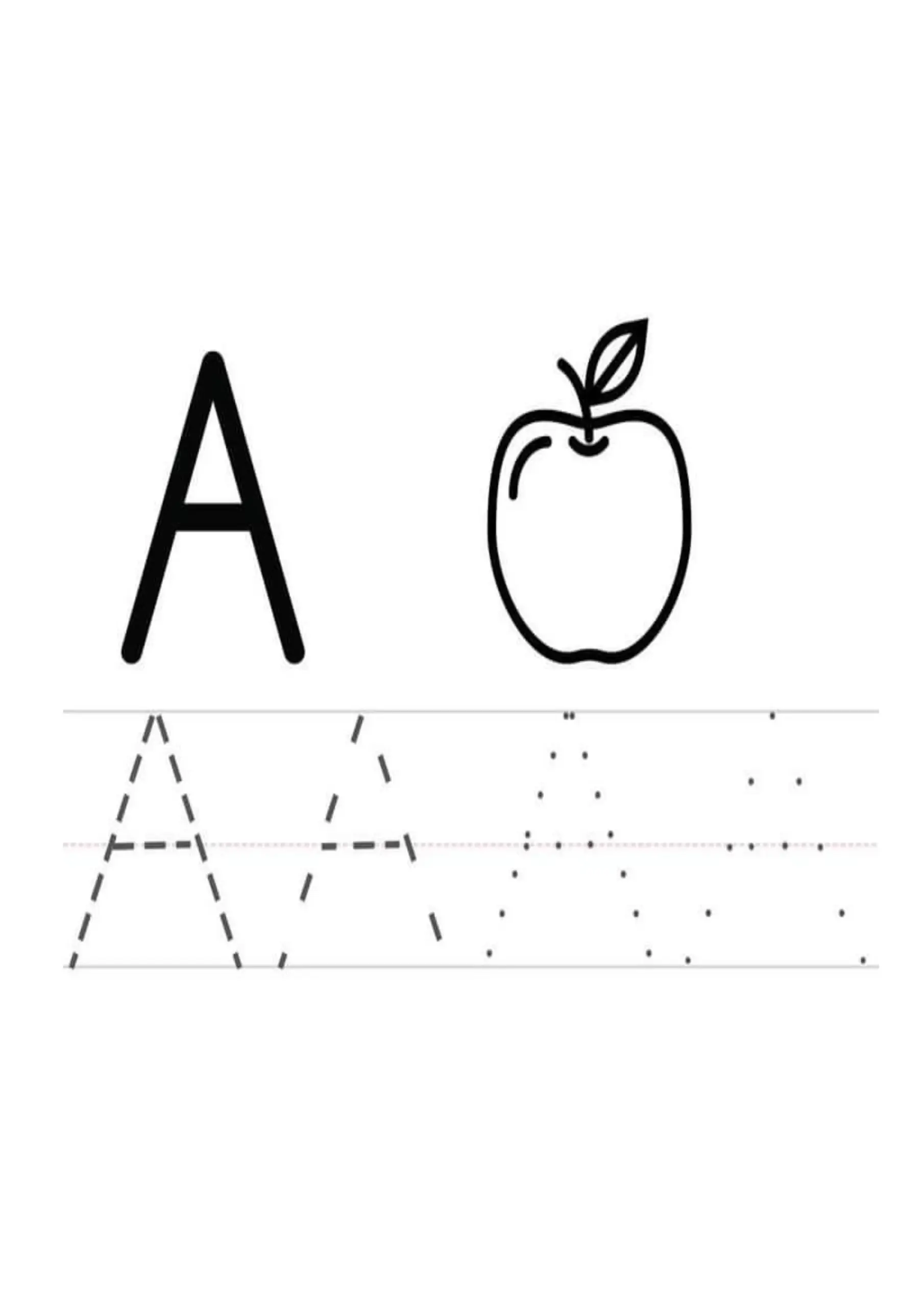 ABC Letter Tracing Worksheets Printable Penmanship Practice PDF 