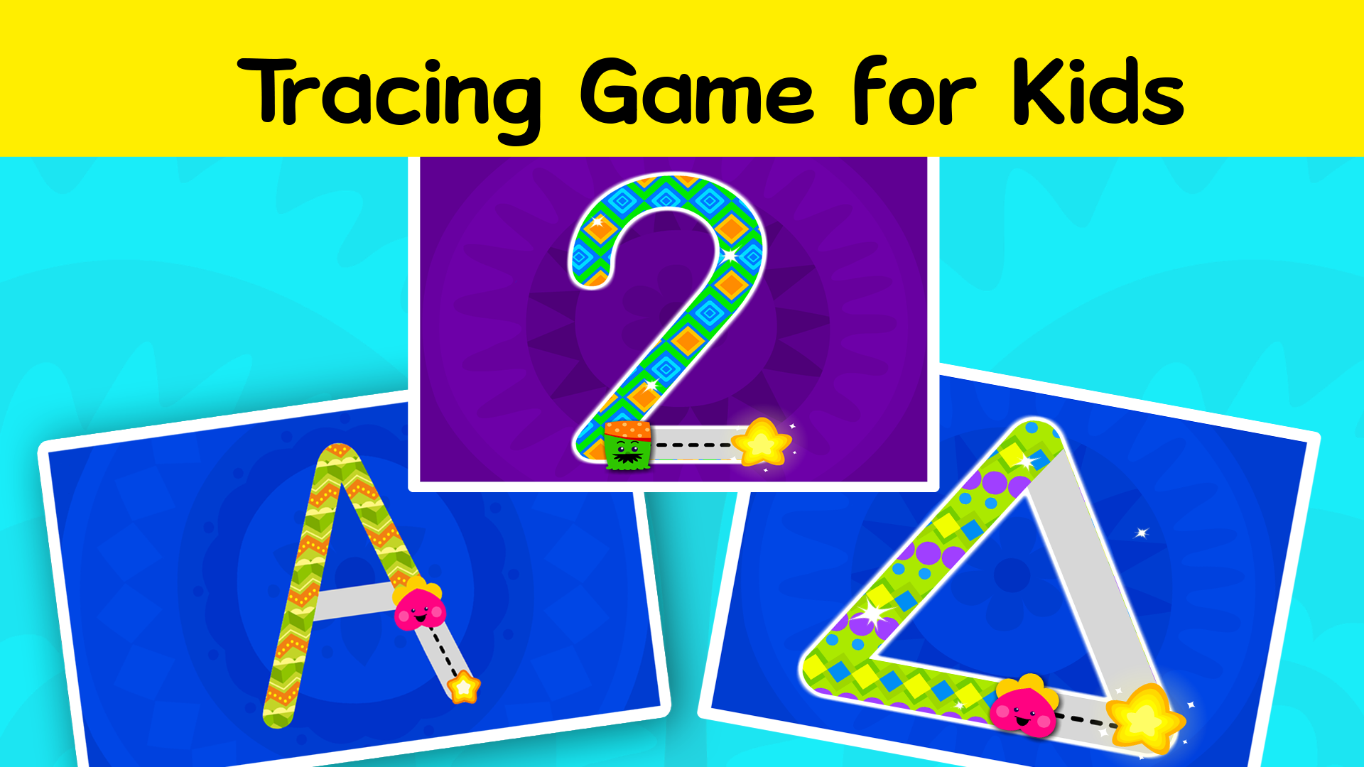 ABC Tracing Letters And Numbers Learning Game For Preschool And 