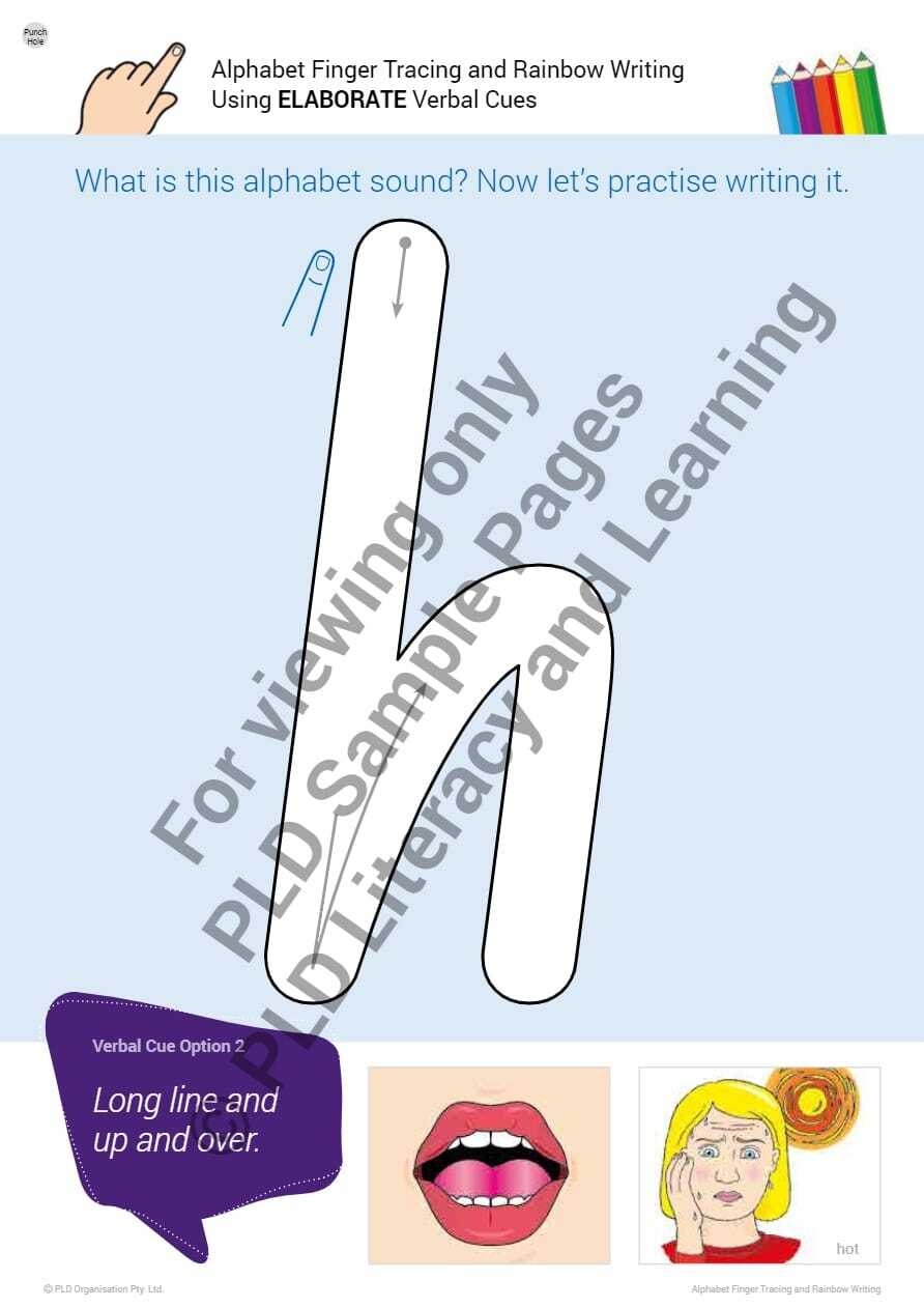 Alphabet Finger Tracing