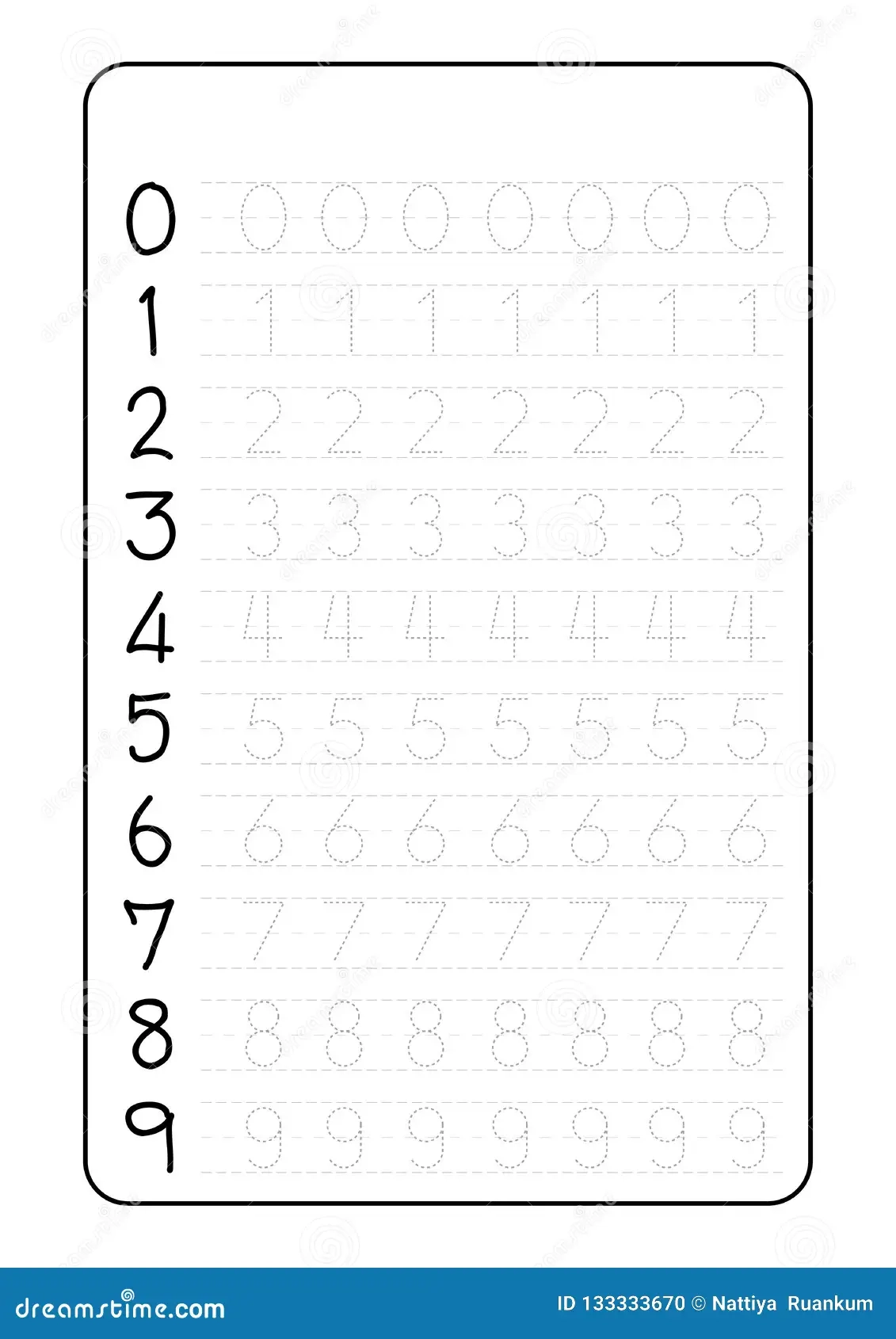 Alphabet Letters Tracing Worksheet With Alphabet Letters Number 