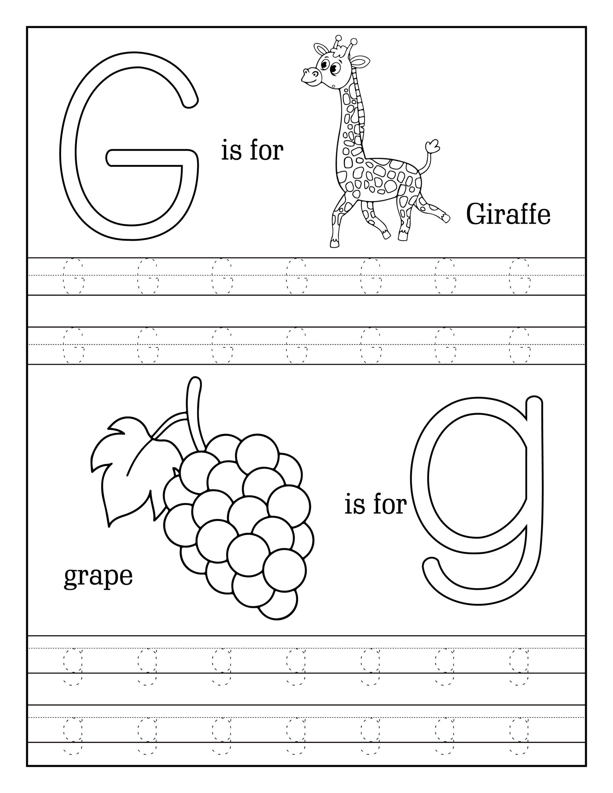 Alphabet Tracing amp Coloring Book Made By Teachers