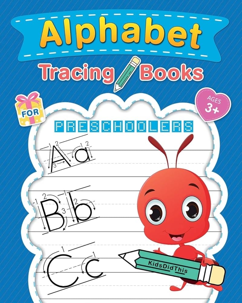 Alphabet Tracing Books For Preschoolers Letter Tracing Book For 