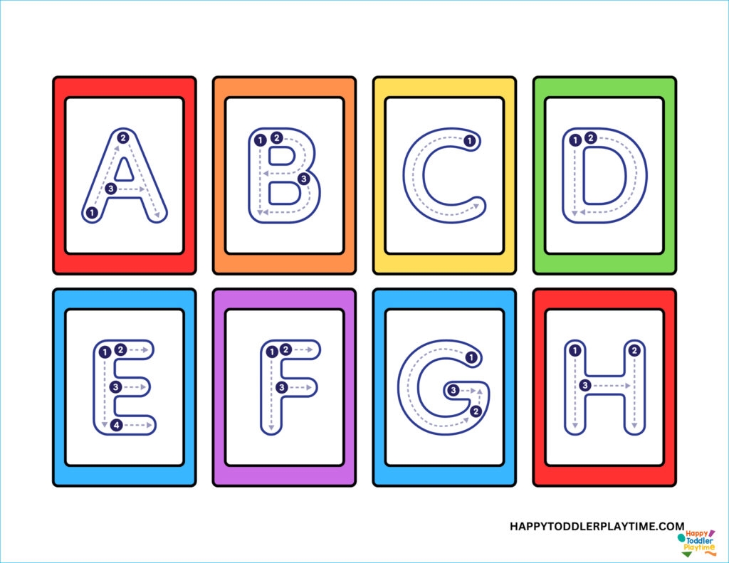 Large Tracing Letters For Preschoolers