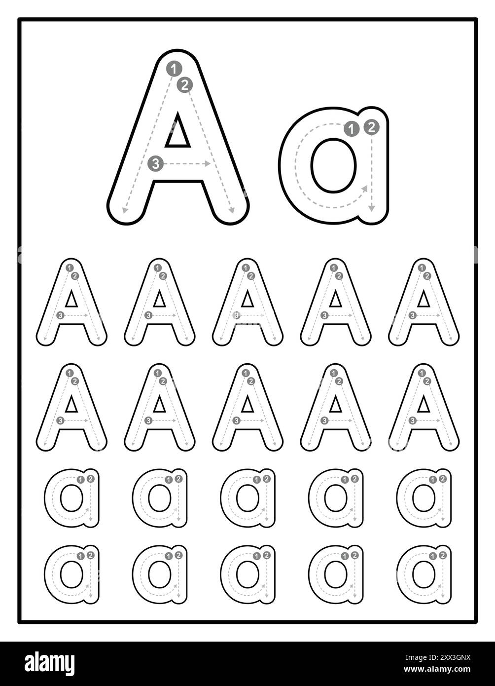 Alphabet Tracing Letters Cut Out Stock Images amp Pictures Page 2 