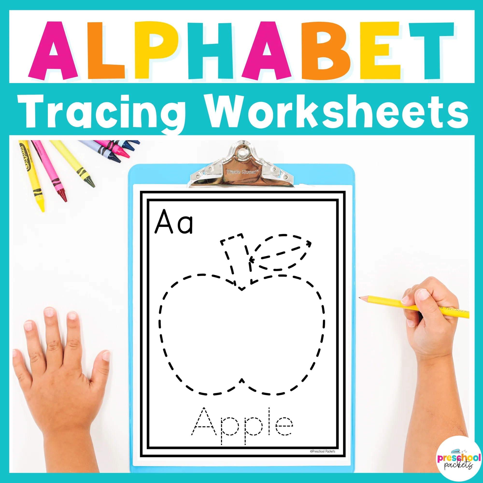 Alphabet Tracing Pictures No Prep A Z Worksheets Preschool Packets Alphabet Tracing Pictures No Prep A Z Worksheets Preschool Packets