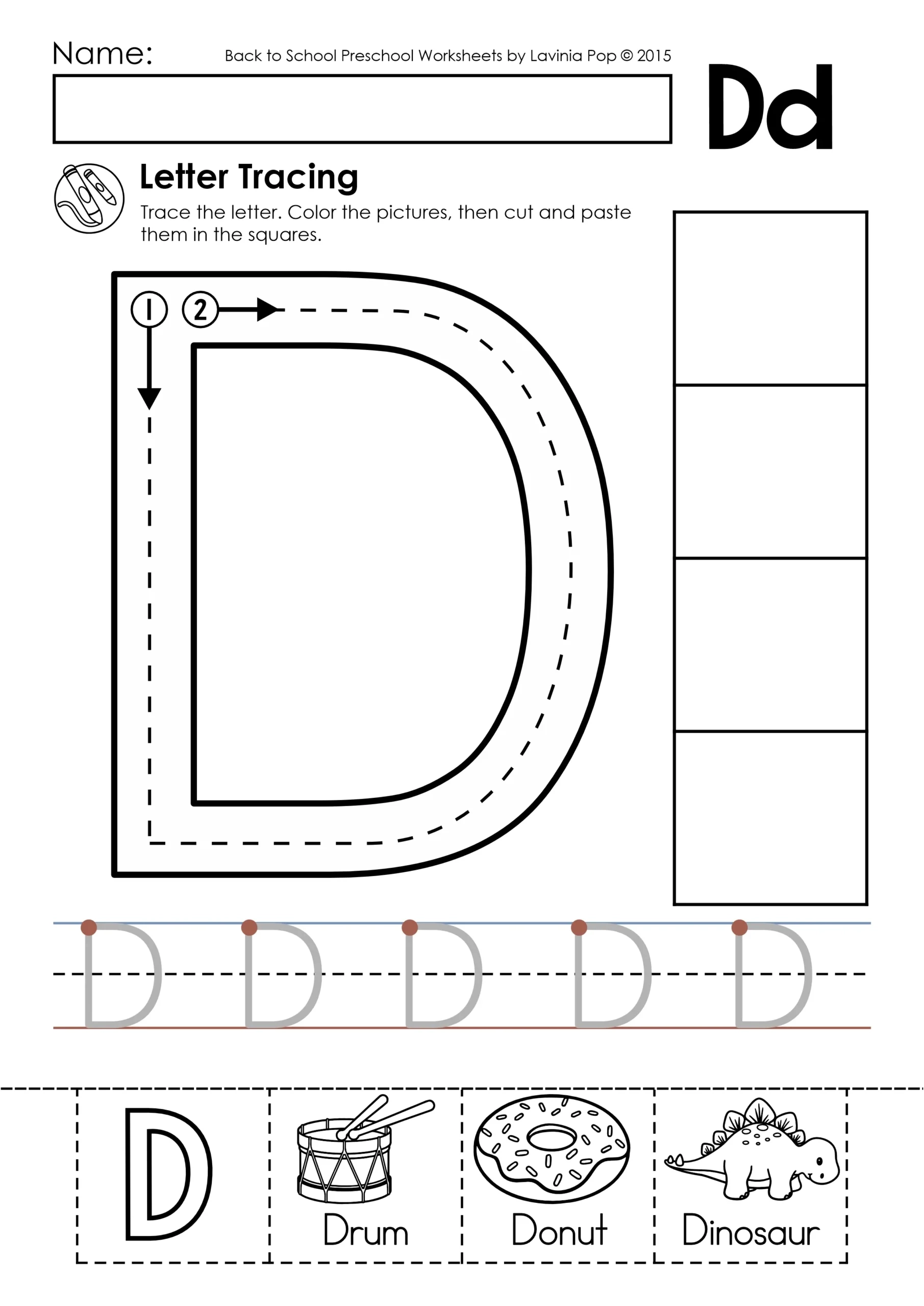 Alphabet Tracing Practice Worksheets
