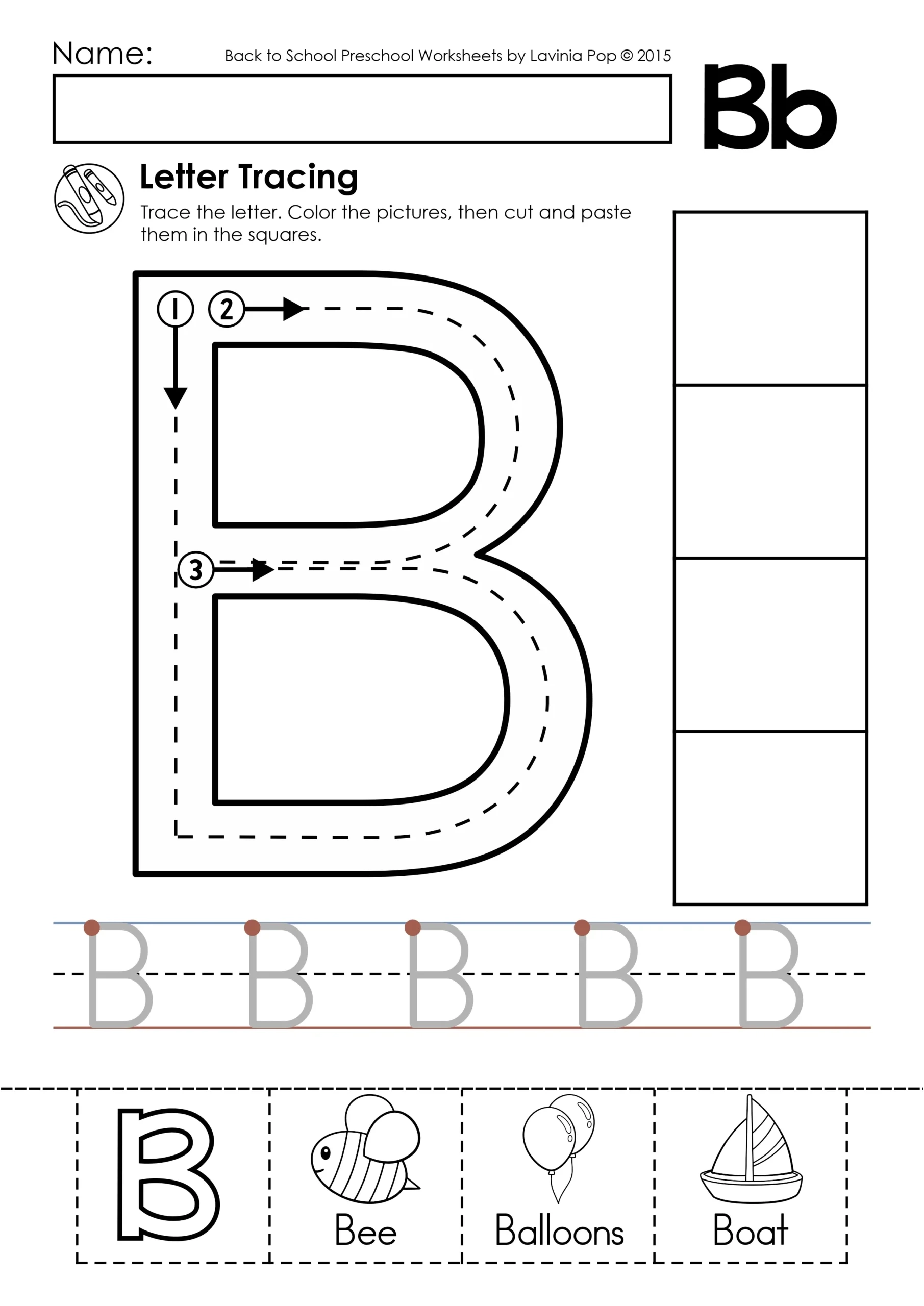 Abc Tracing Sheets For Preschoolers