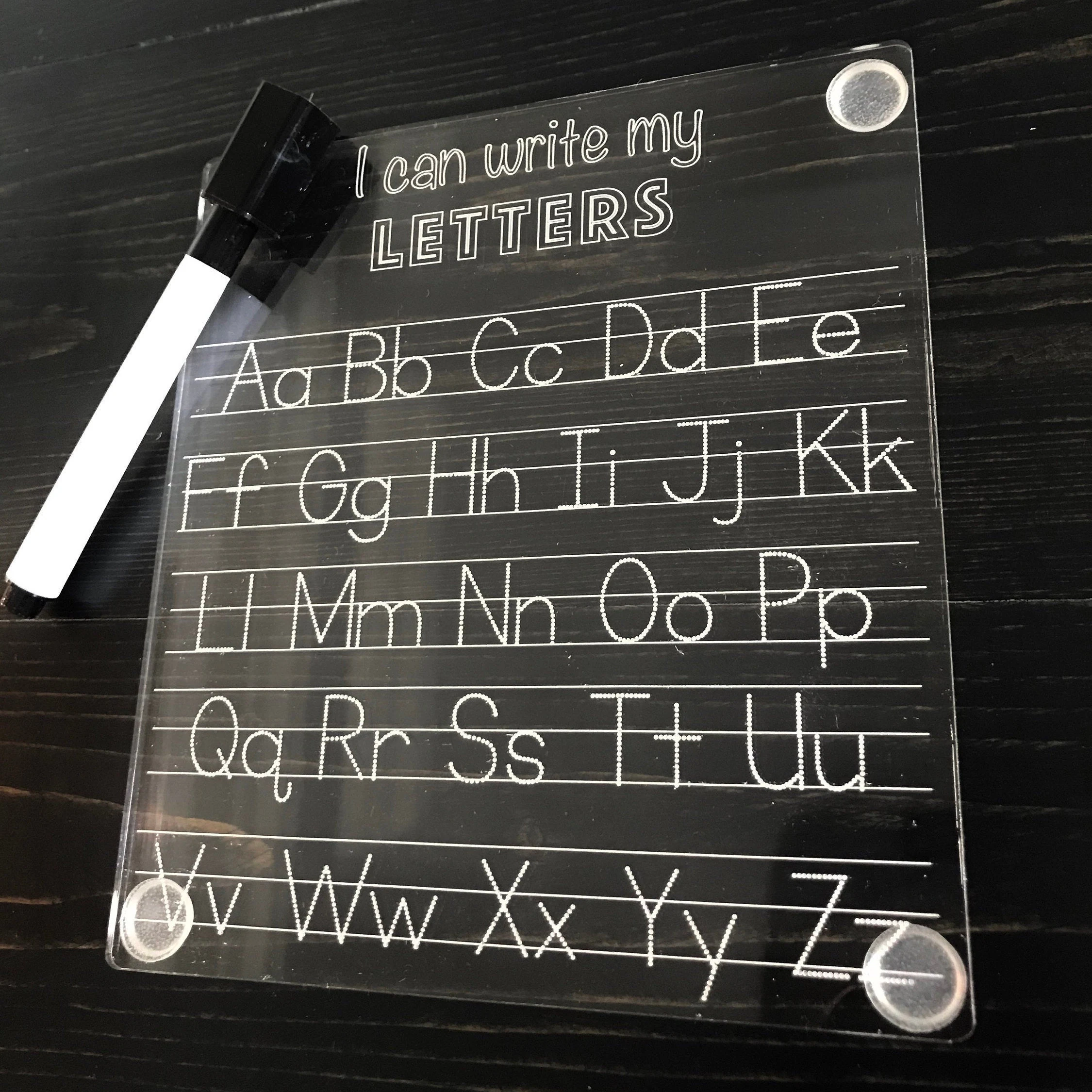Alphabet Tracing Reusable Letter Trace Dry Erase Board Alphabet Tracing Reusable Letter Trace Dry Erase Board