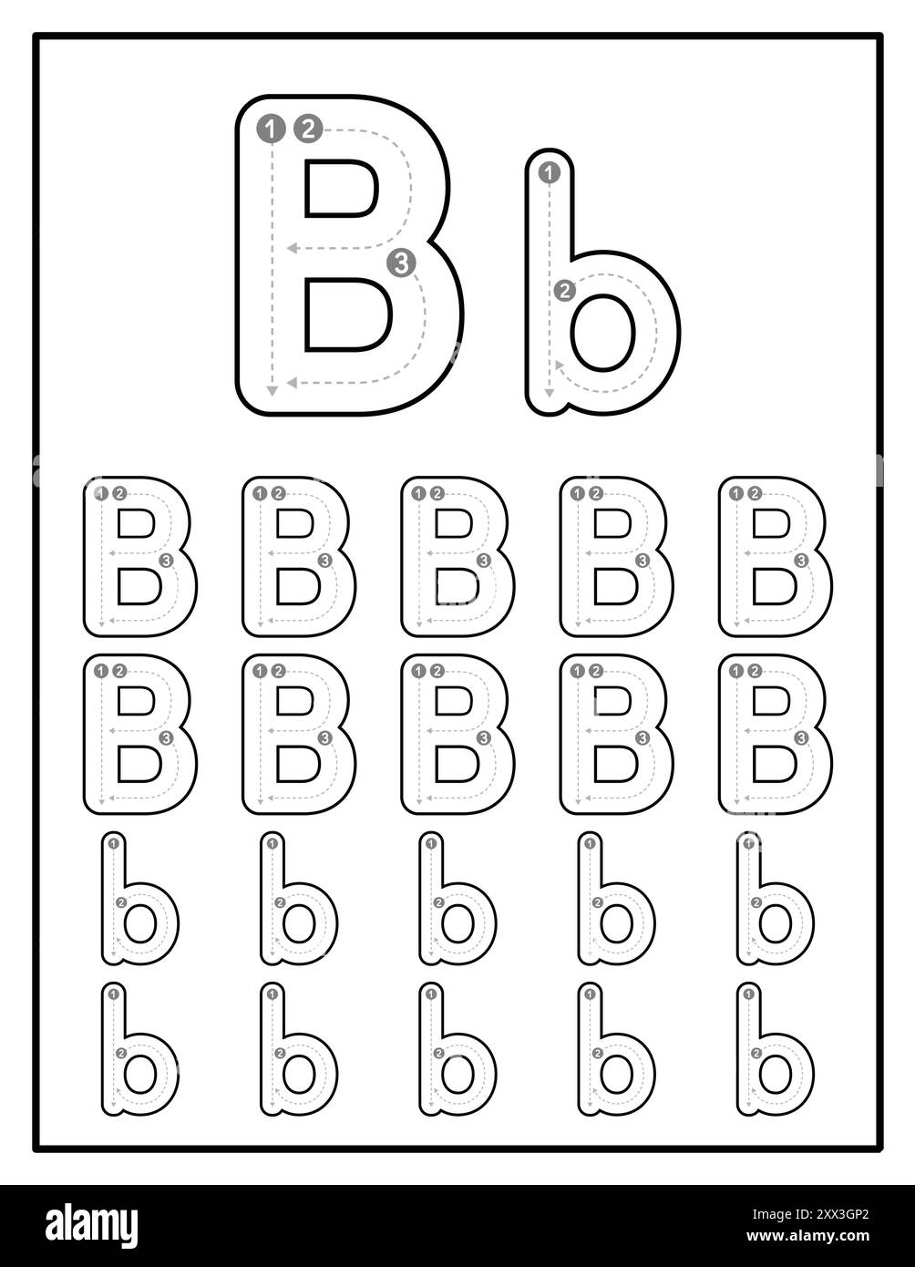 Alphabet Tracing Worksheets For Kids With Uppercase And Lowercase 