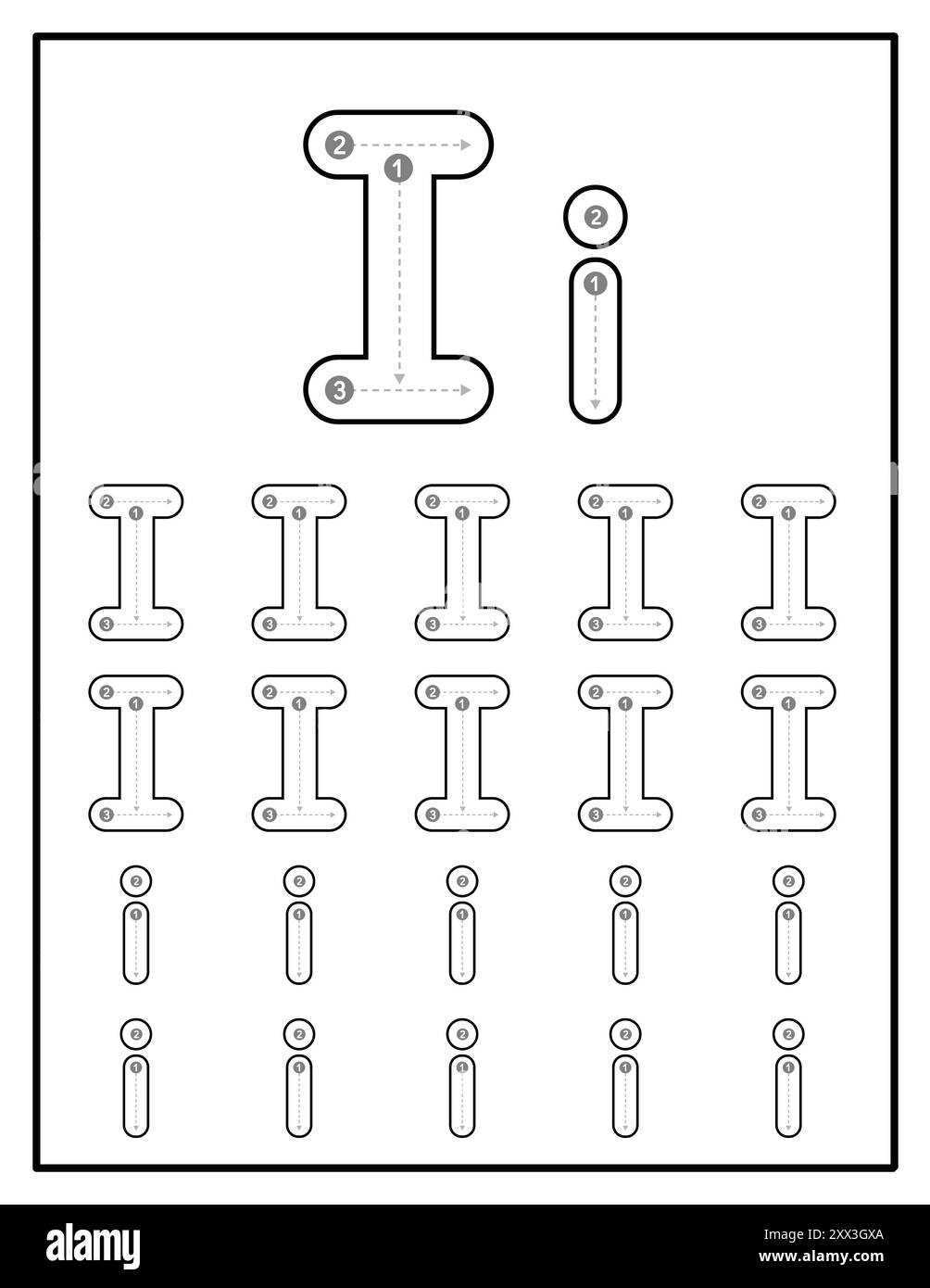Alphabet Tracing Worksheets For Kids With Uppercase And Lowercase 