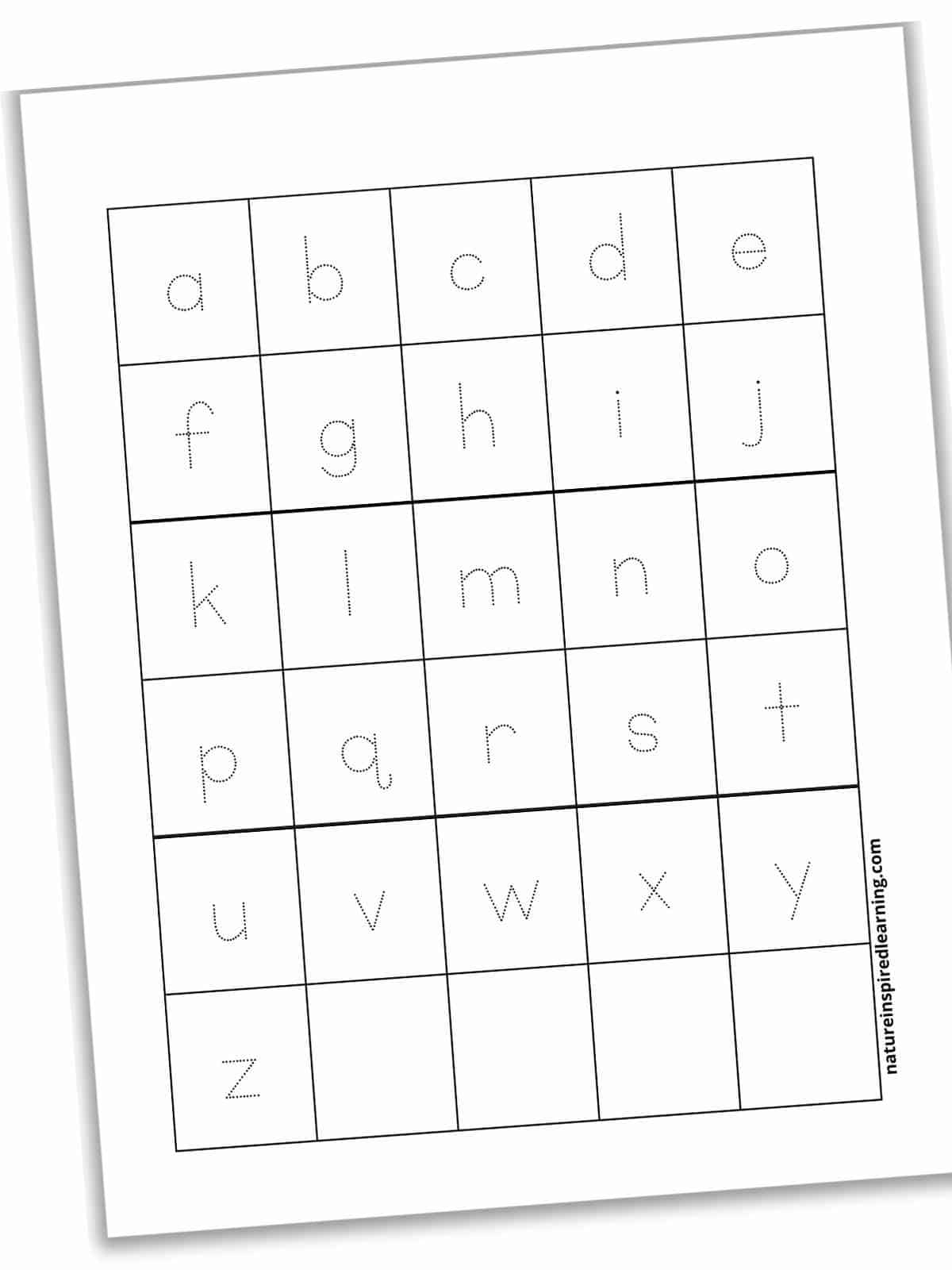 Capital And Lowercase Letters Tracing Worksheets